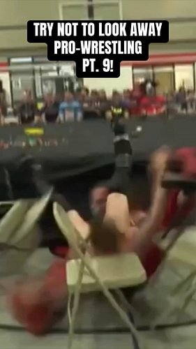 TRY NOT TO LOOK AWAY pt.9! #trynottolookawaywrestling #prowrestling #trynottolookaway #crazymoments