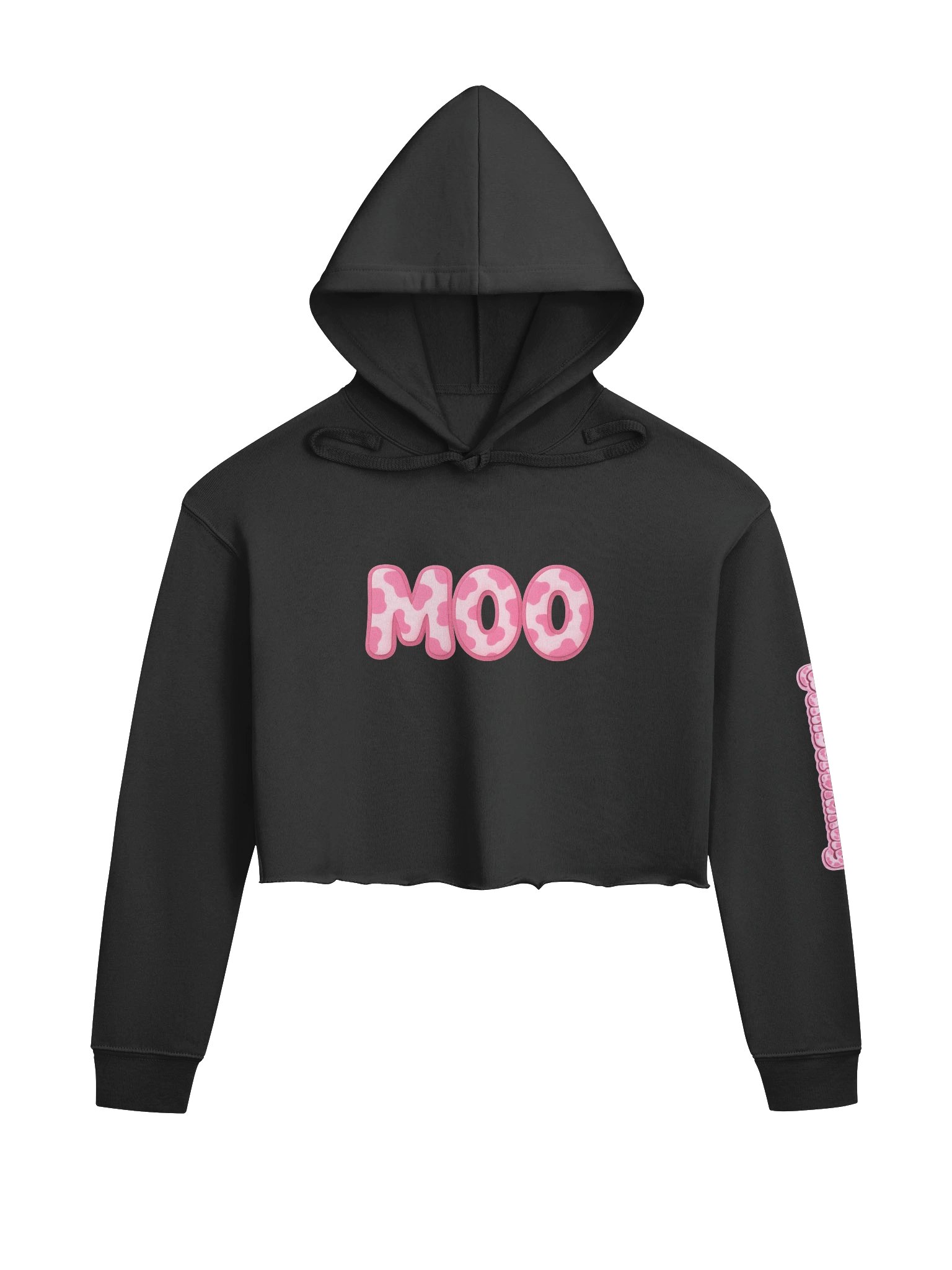 Moo Crew Crop Hoodie product image (1)