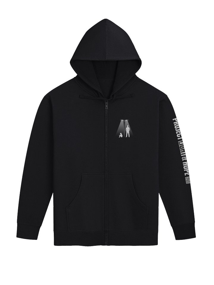 Project Light & Hope Zip Up Hoodie product image (1)