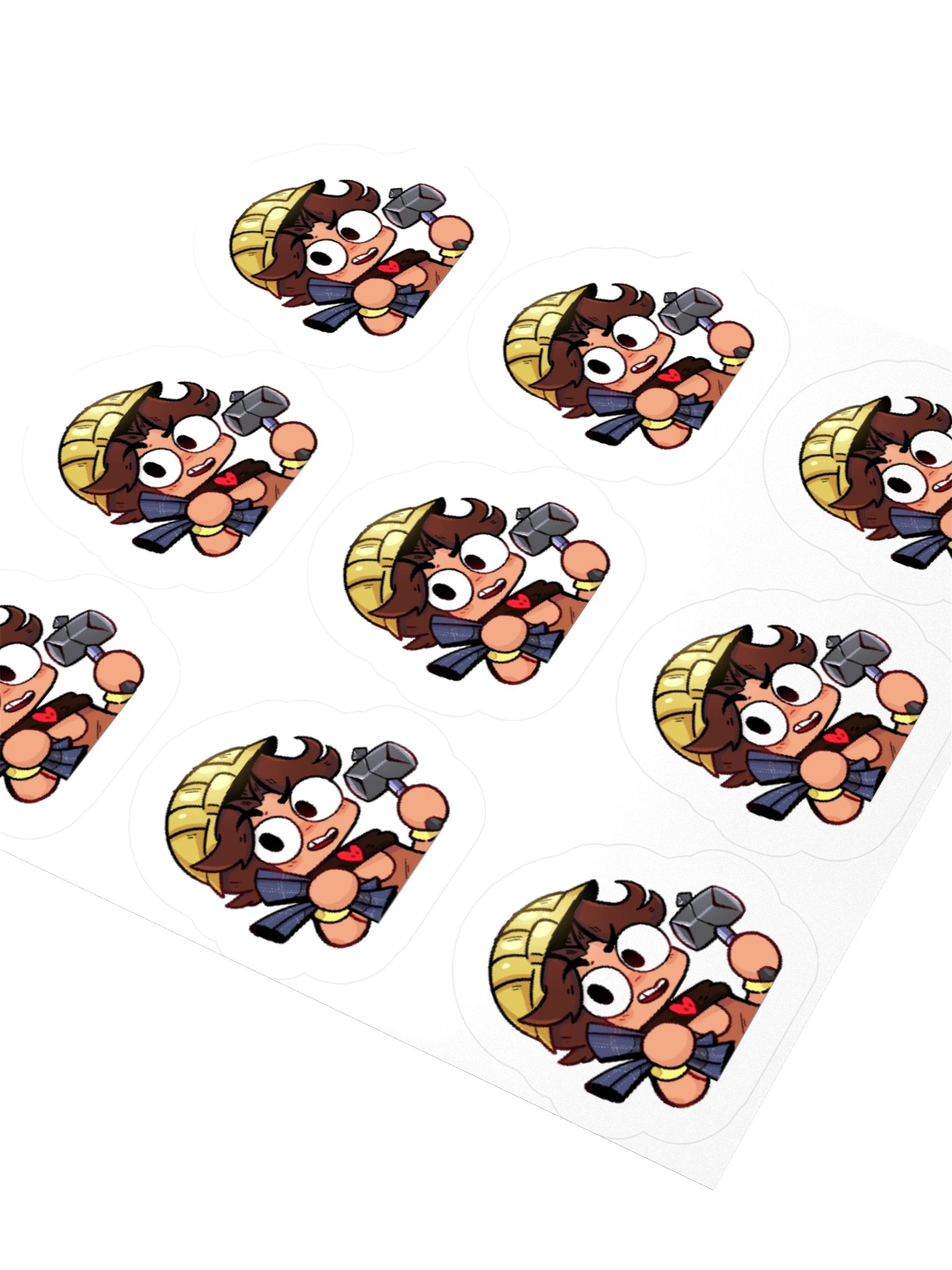 Nukeri Emote Sticker Set - 9x Building! product image (8)