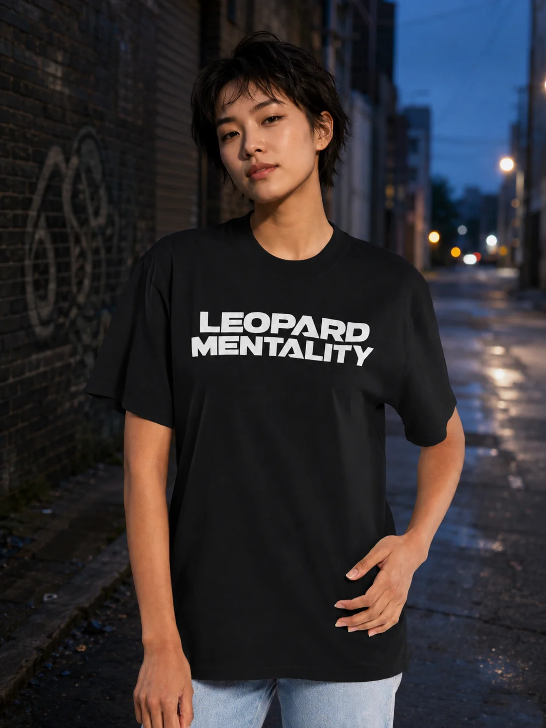 LM Quiet Defiance Oversized Unisex Tee product image (1)