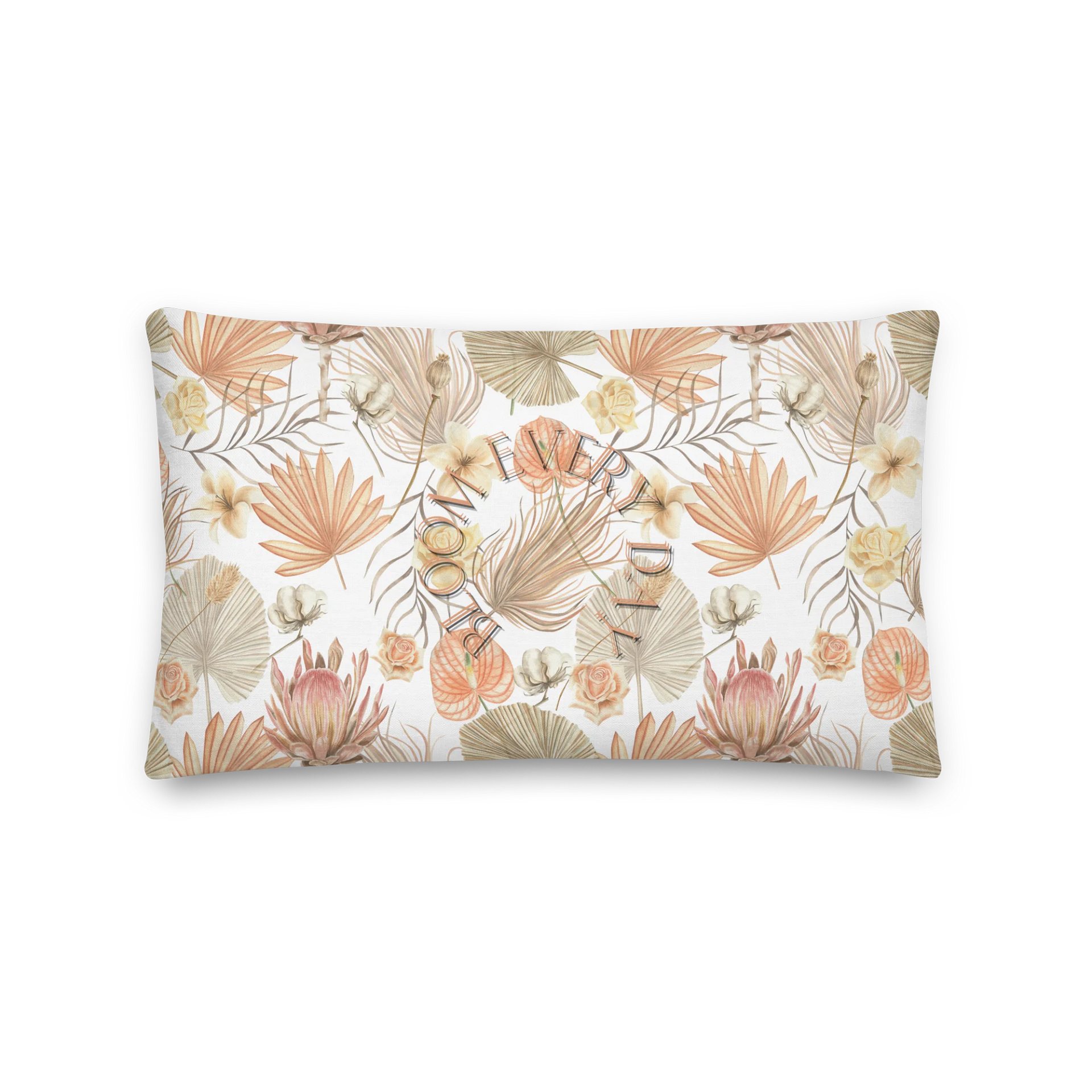 Chic Floral Bliss Premium Pillow product image (2)