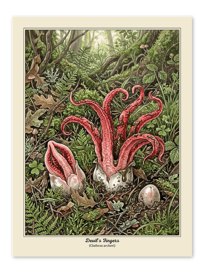 Devil's Fingers Poster product image (1)
