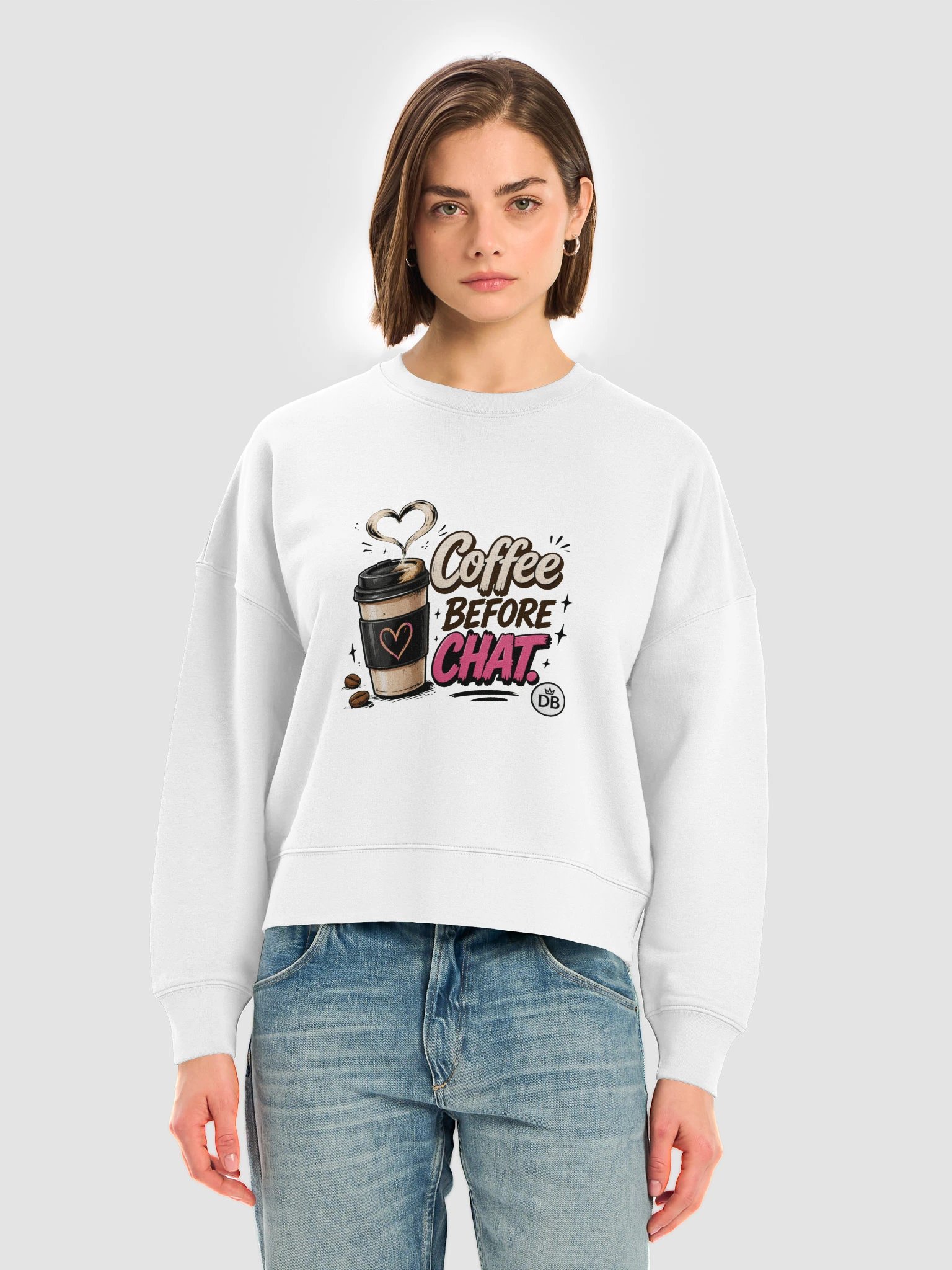 Coffee Before Chat Sweatshirt product image (19)