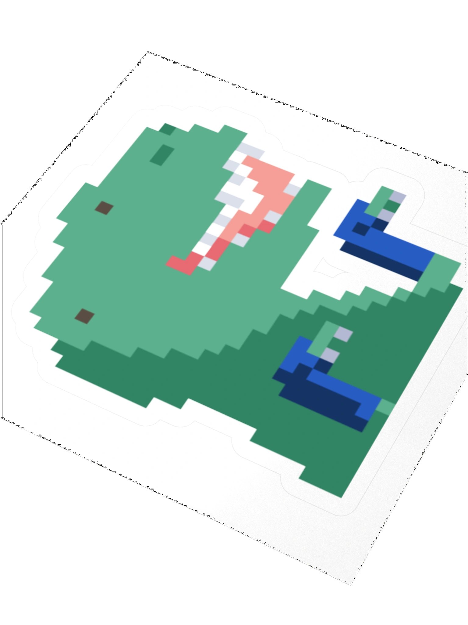 Brace-o-saurus Rex sticker! product image (5)
