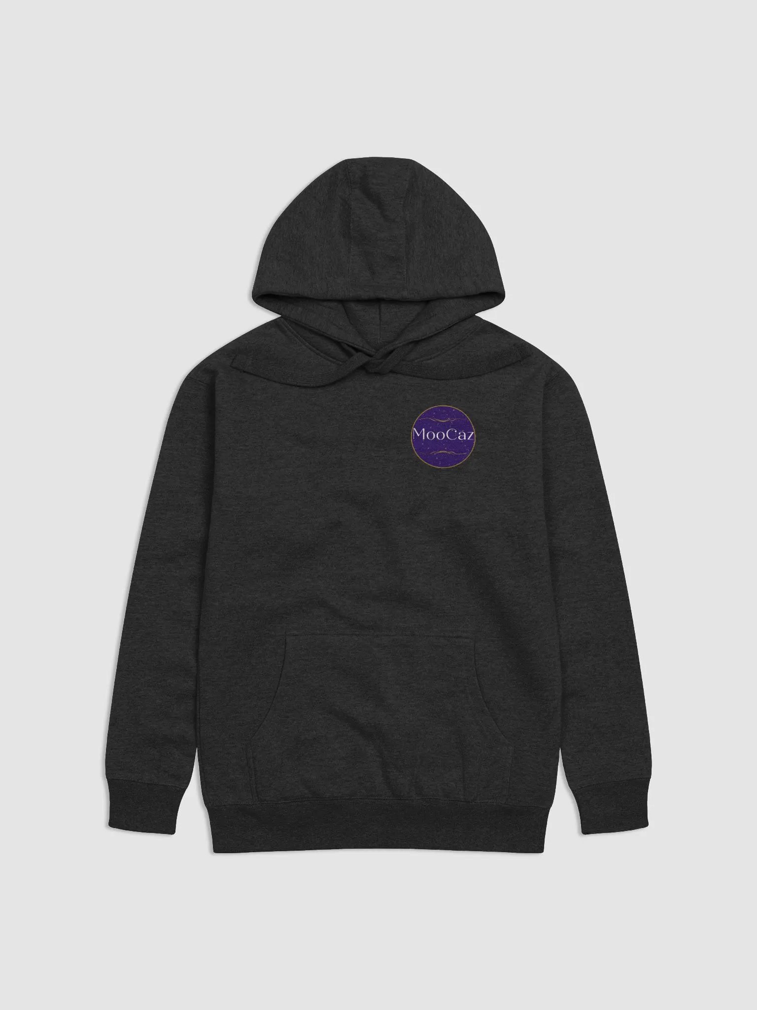 hoodie with chest logo product image (1)