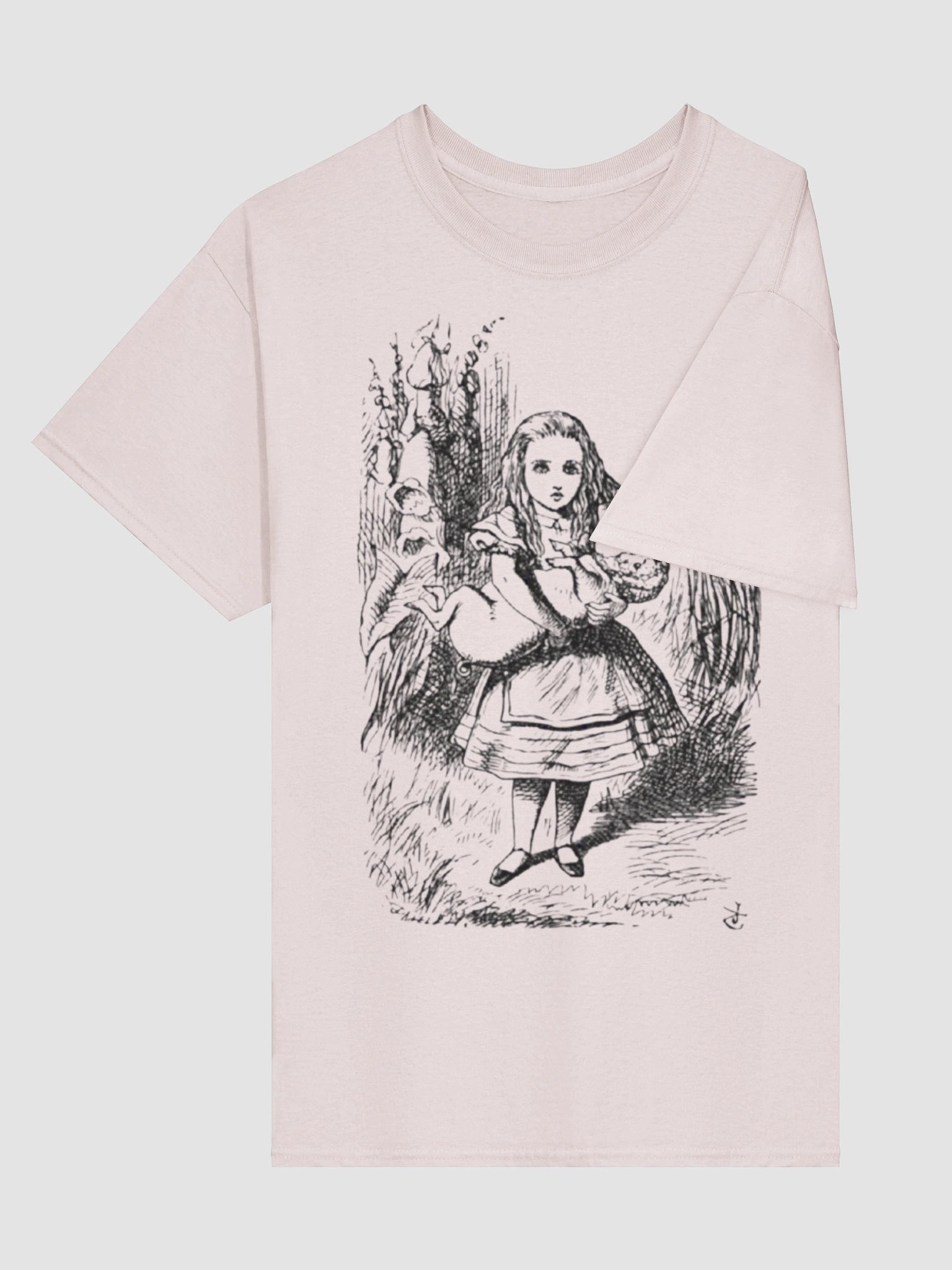 Pig and Pepper, Heavyweight Cotton T-Shirt, Alice's Adventures in Wonderland, Chapter 6 product image (3)
