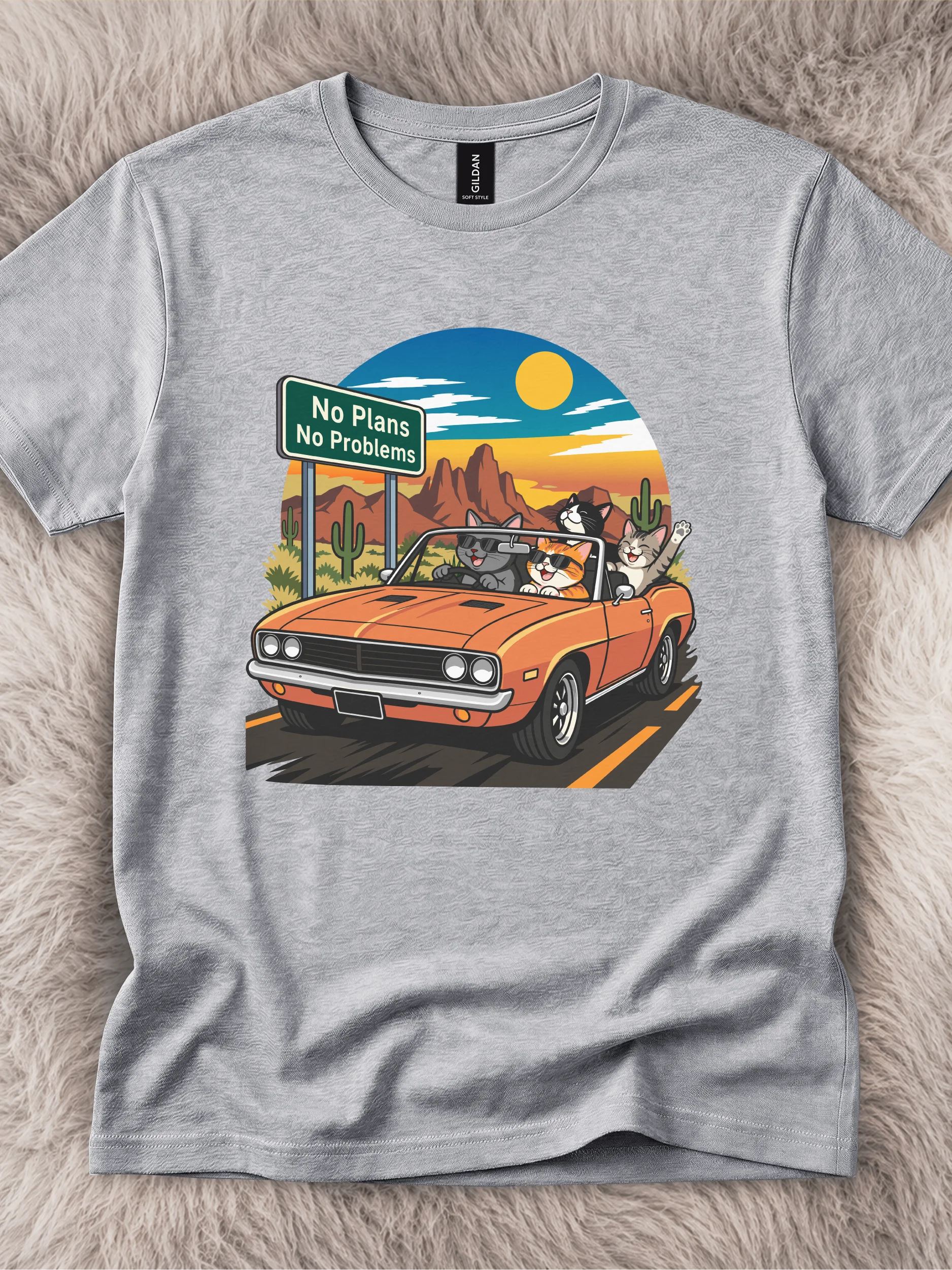 No Plans, No Problems Tee product image (41)