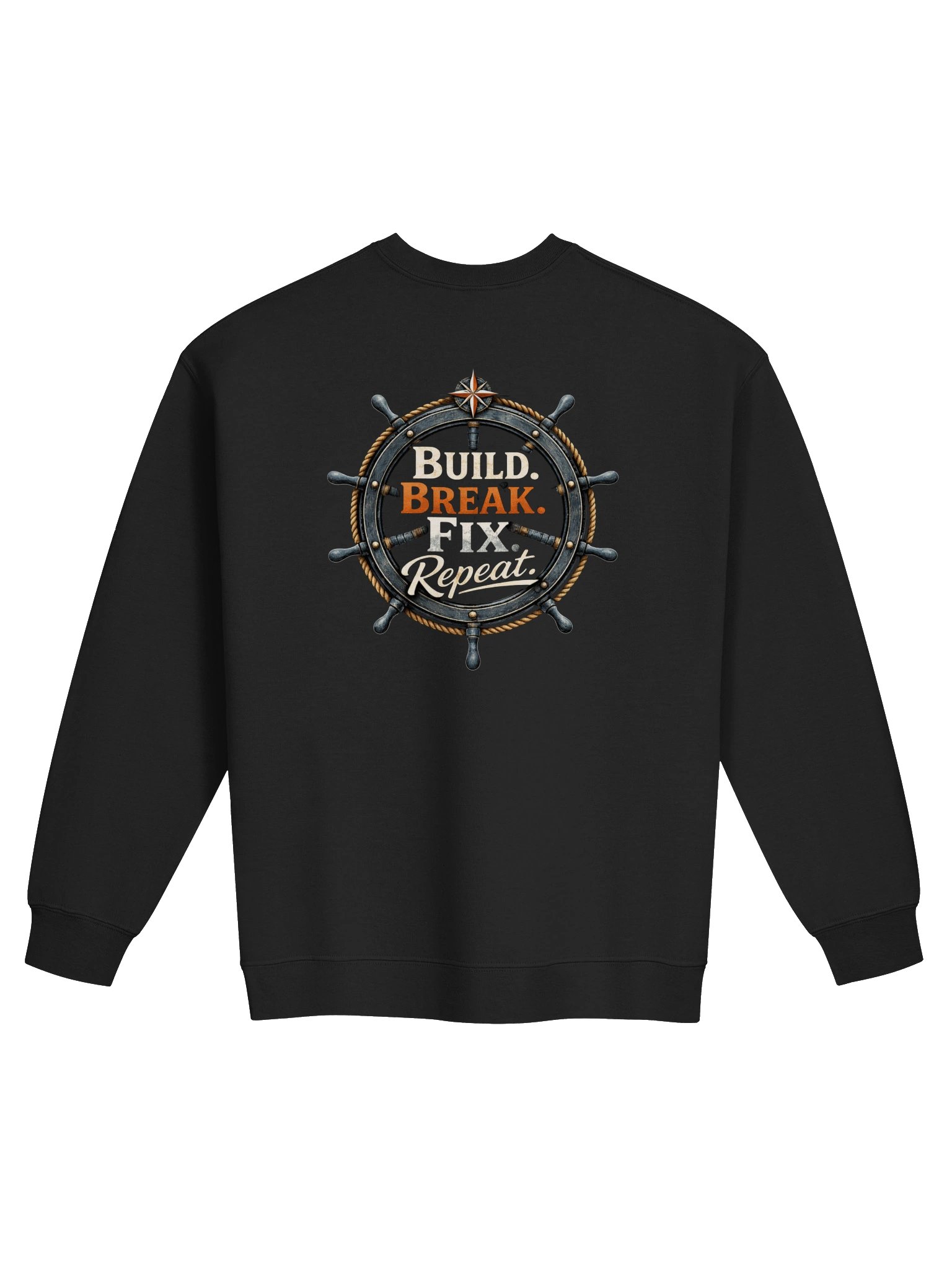 Build. Break. Fix. Repeat. Sweatshirt - Unisex product image (2)