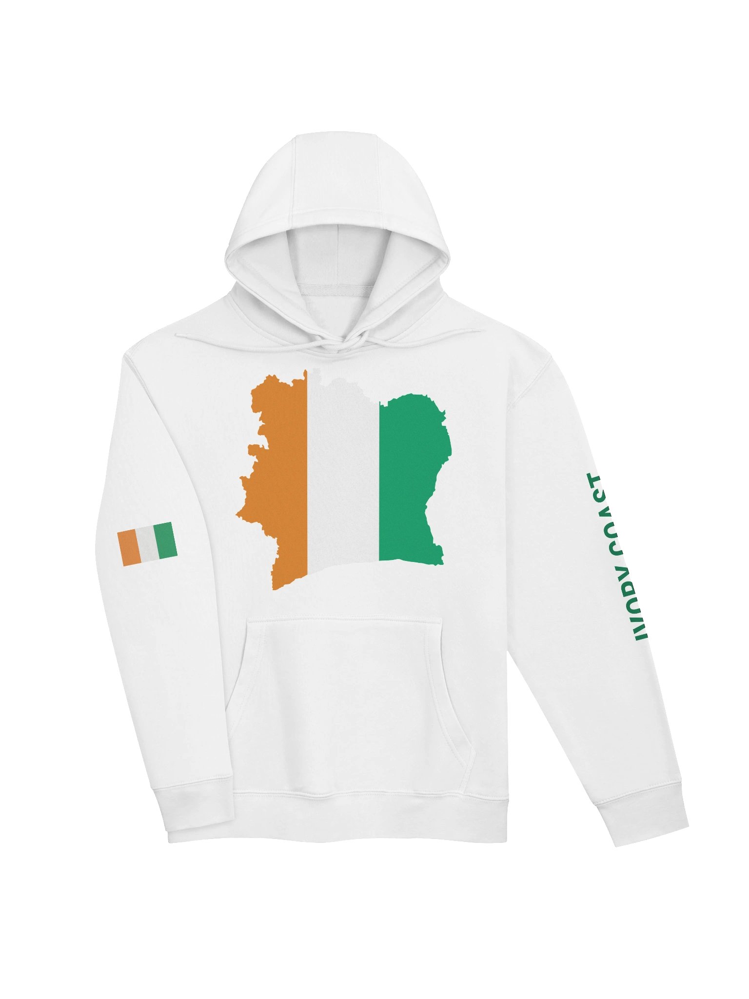 Ivory Coast 2026 World Cup Flag Hoodie - Premium Fleece Pullover product image (21)