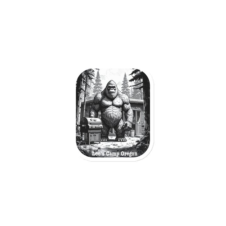 BBQ Sasquatch Magnet product image (1)