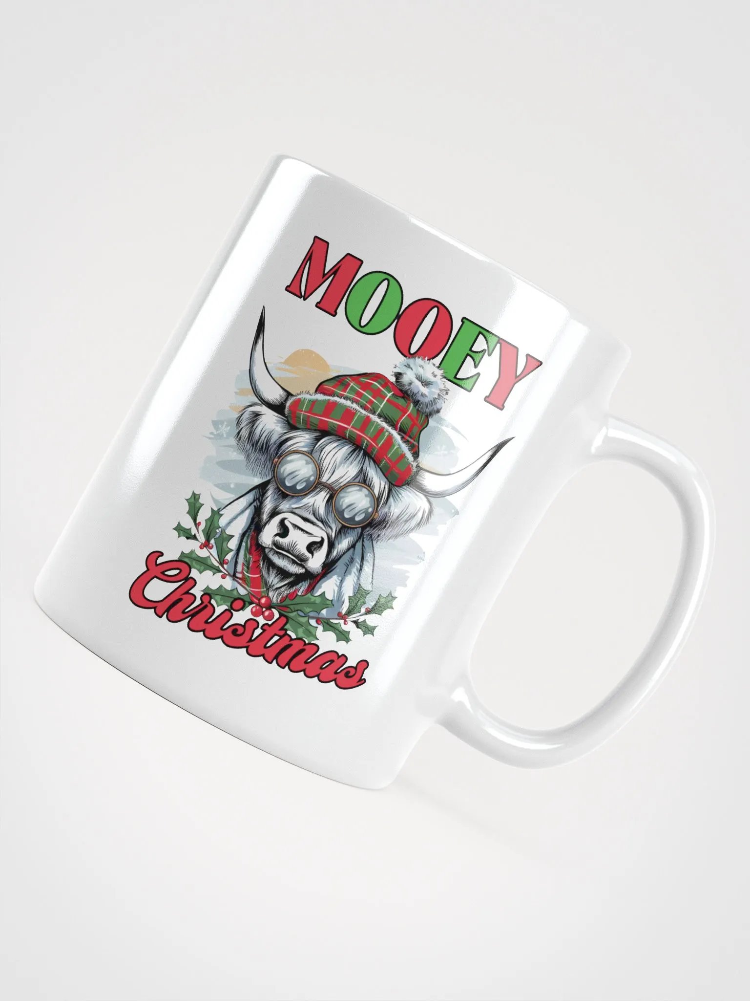 Mooey Christmas White Glossy Mug product image (4)