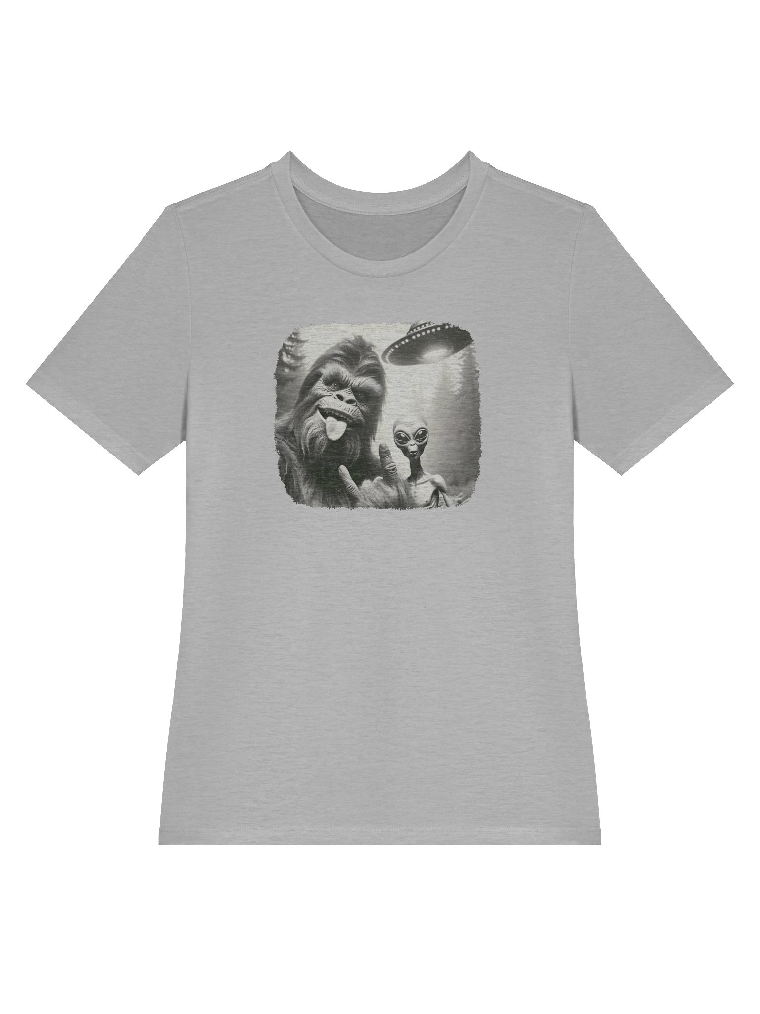 Sasquatch & Friend Women's Relaxed T-Shirt product image (3)