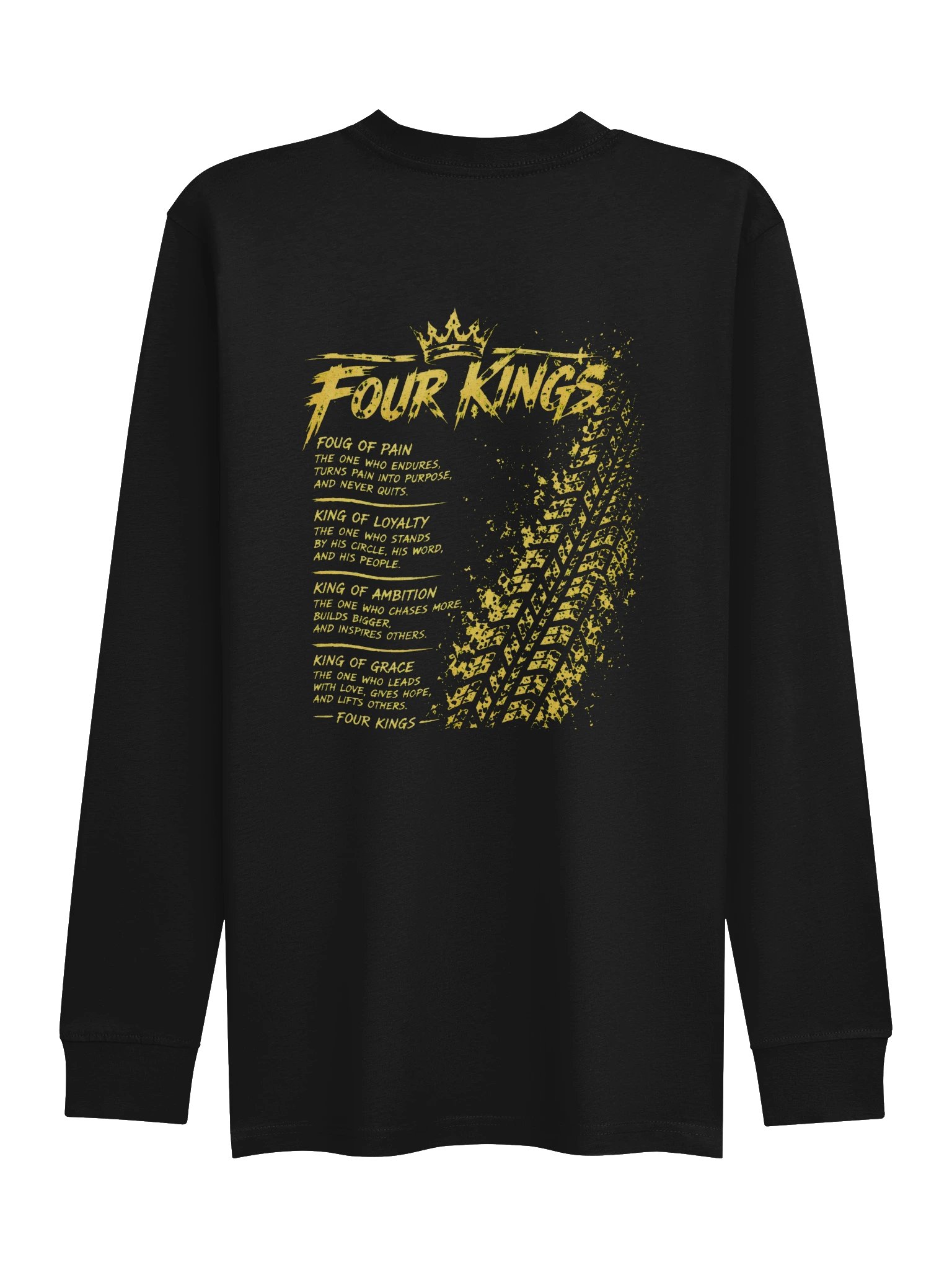 FOUR KINGS Men's Heavyweight Long Sleeve Tee product image (6)
