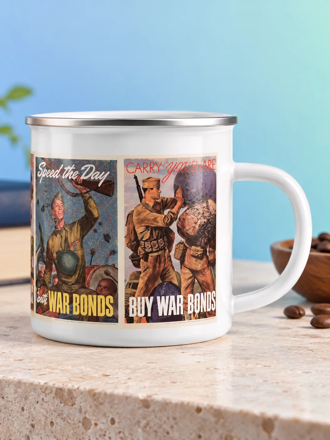 WW2 Buy War Bonds Posters Inspired Mug product image (1)