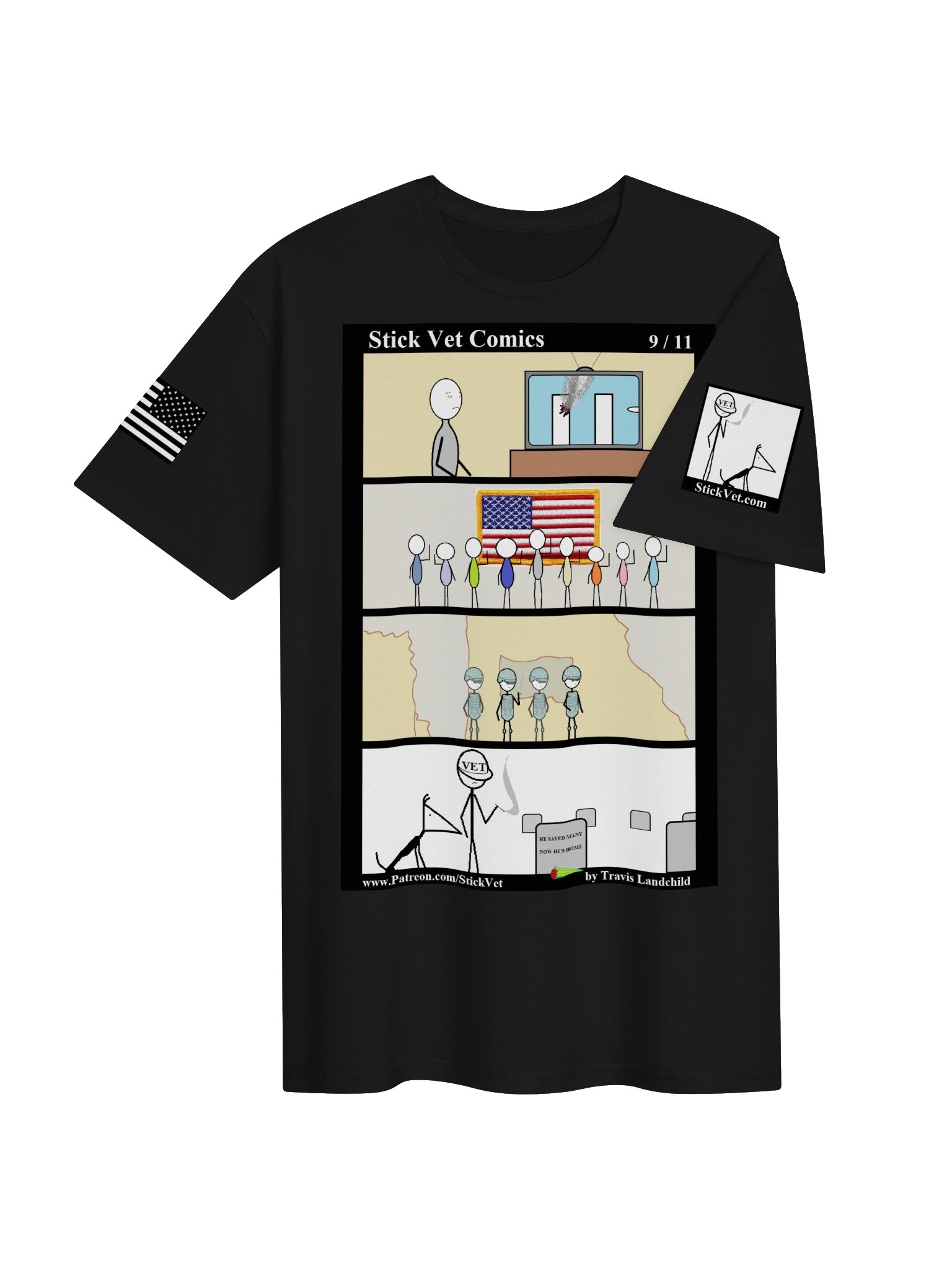 9/11 Comic Shirt product image (4)