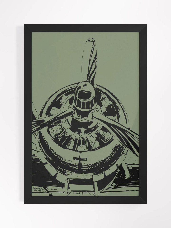 DC-3 Dakota Framed Matte Poster product image (2)