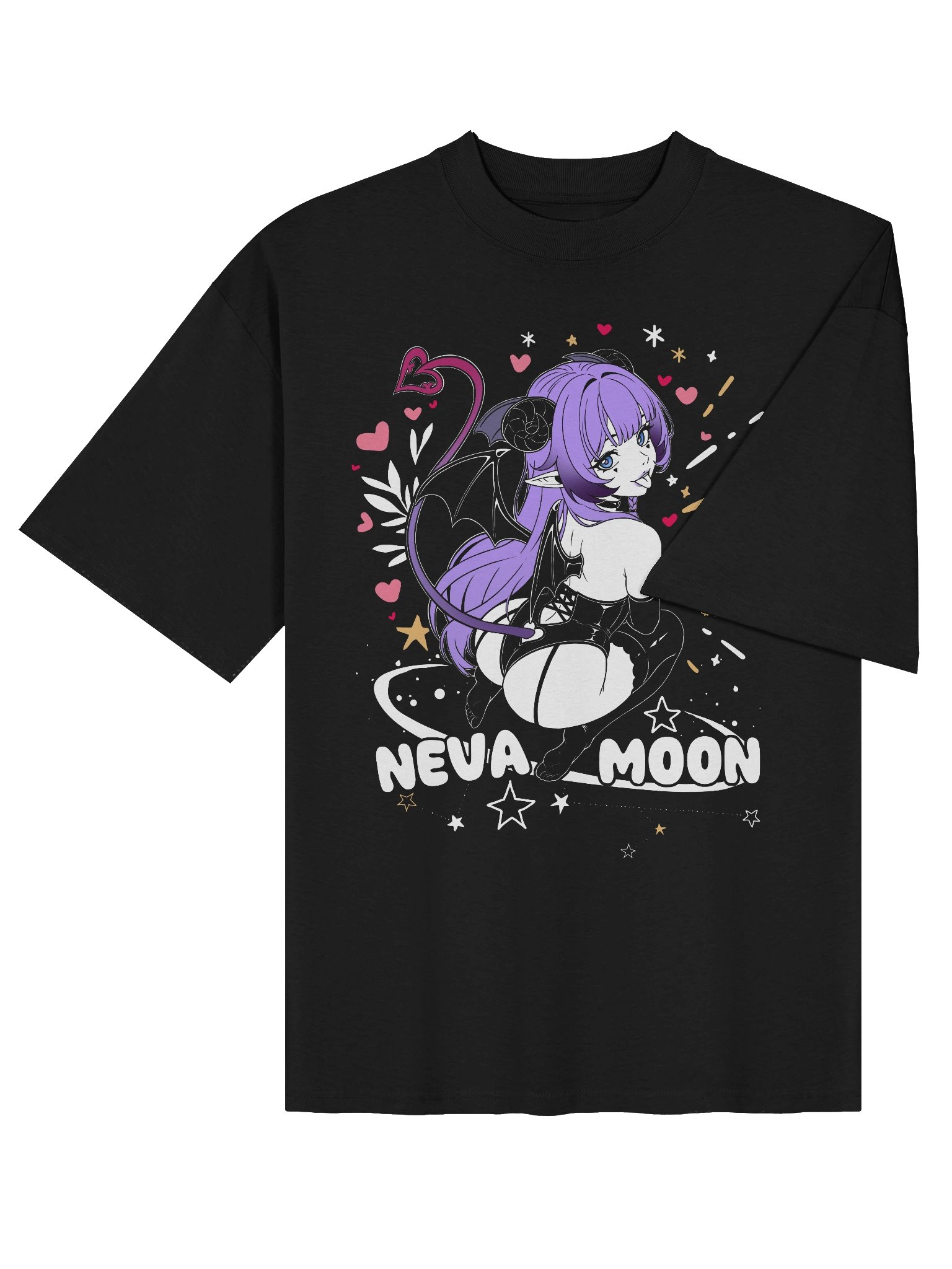 Tee Shirt Neva Moon 2026🌙Version Oversized Premium [FRONT DESIGN] product image (5)