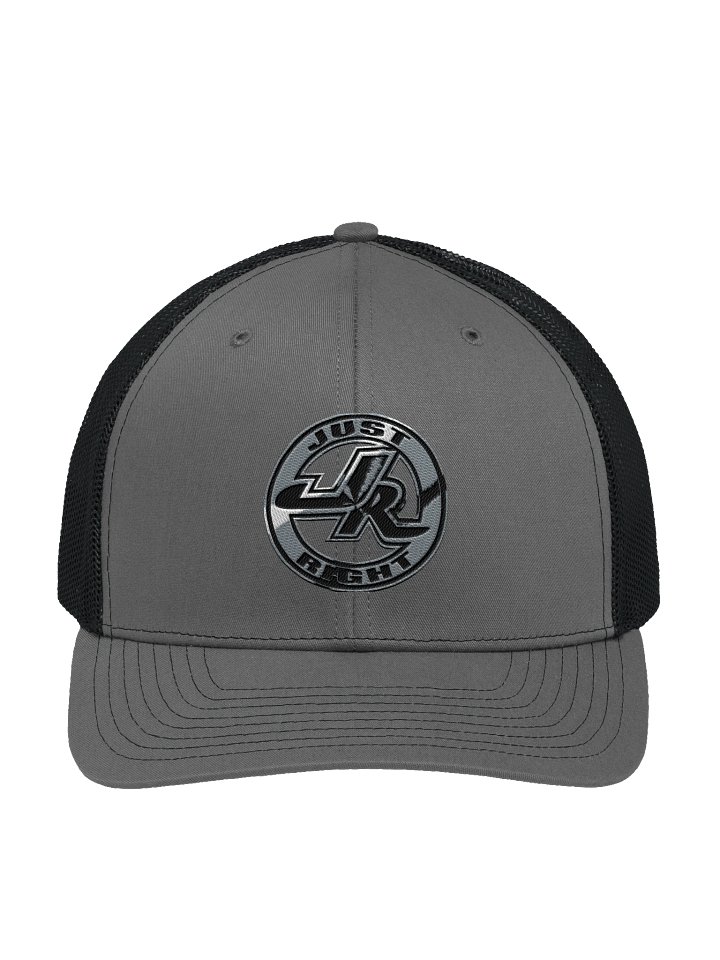 Just Right Circular Logo Trucker Hat product image (1)