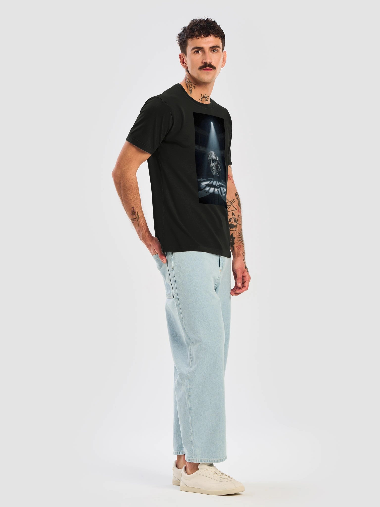 Spotlight Masks Oversized Tee product image (8)
