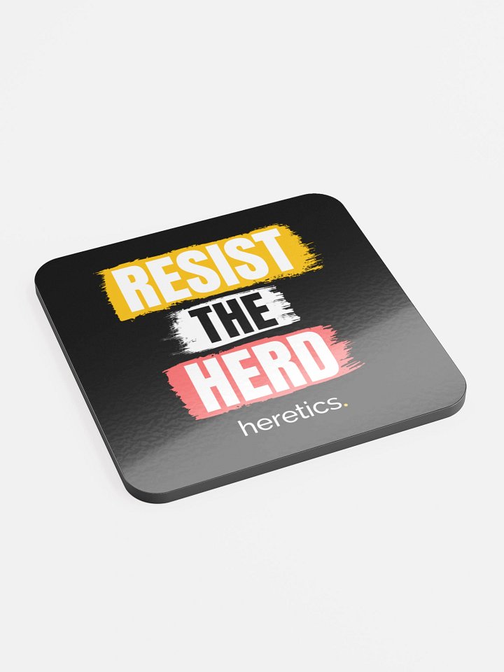 "Resist the Herd" Coaster product image (1)