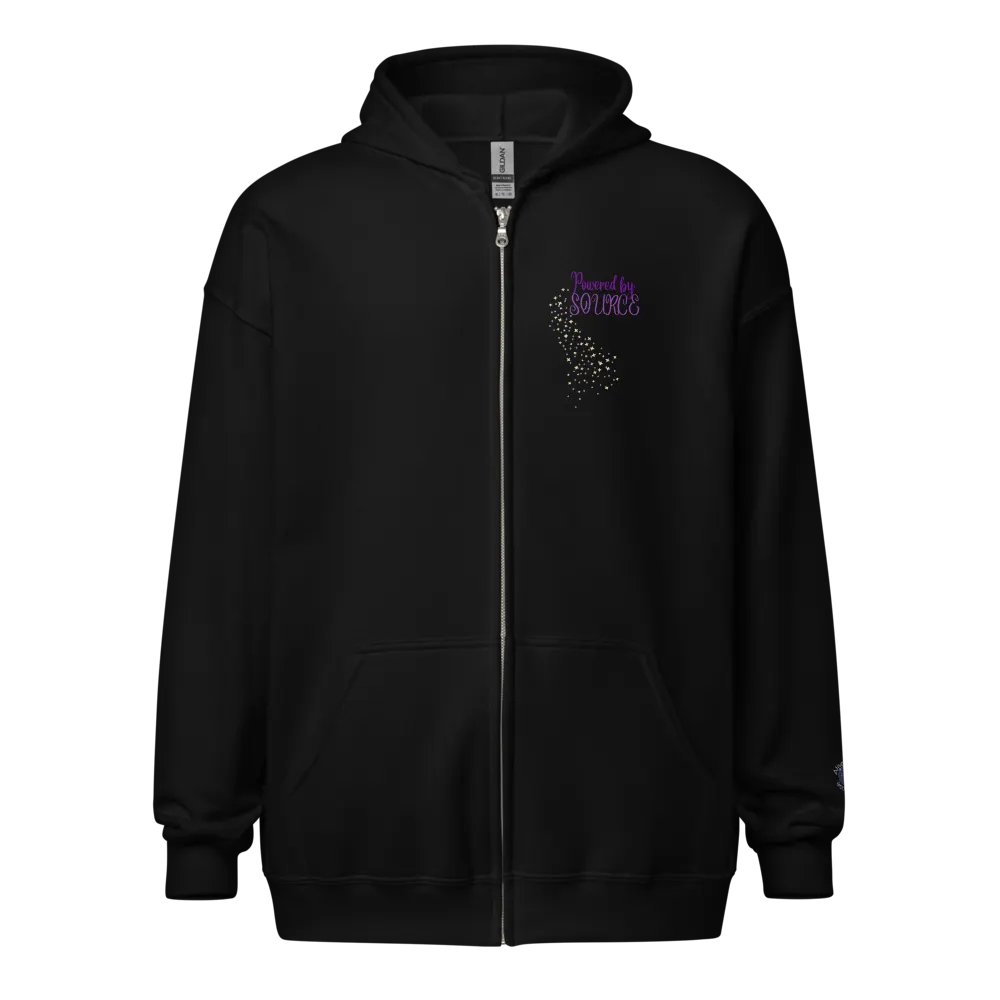 Powered by SOURCE Zip Hoodie product image (1)