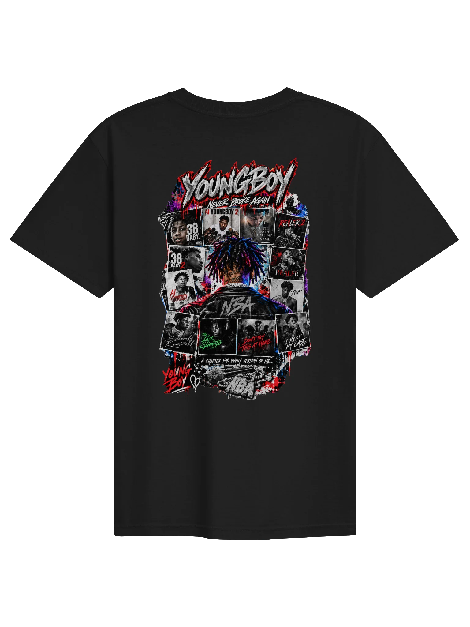 NBA Young Boy Street Art Tee product image (8)