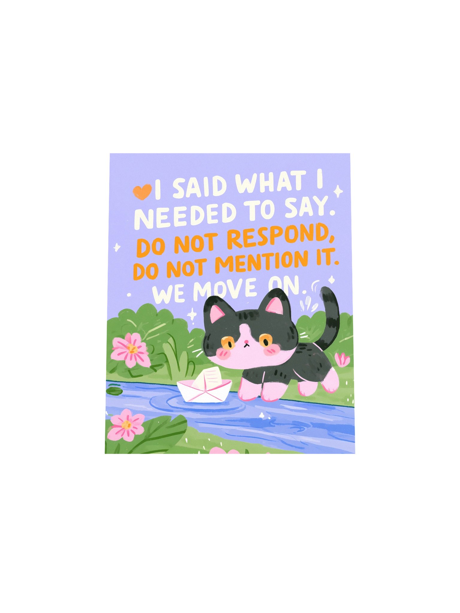 Do Not Respond Cat Poster product image (17)