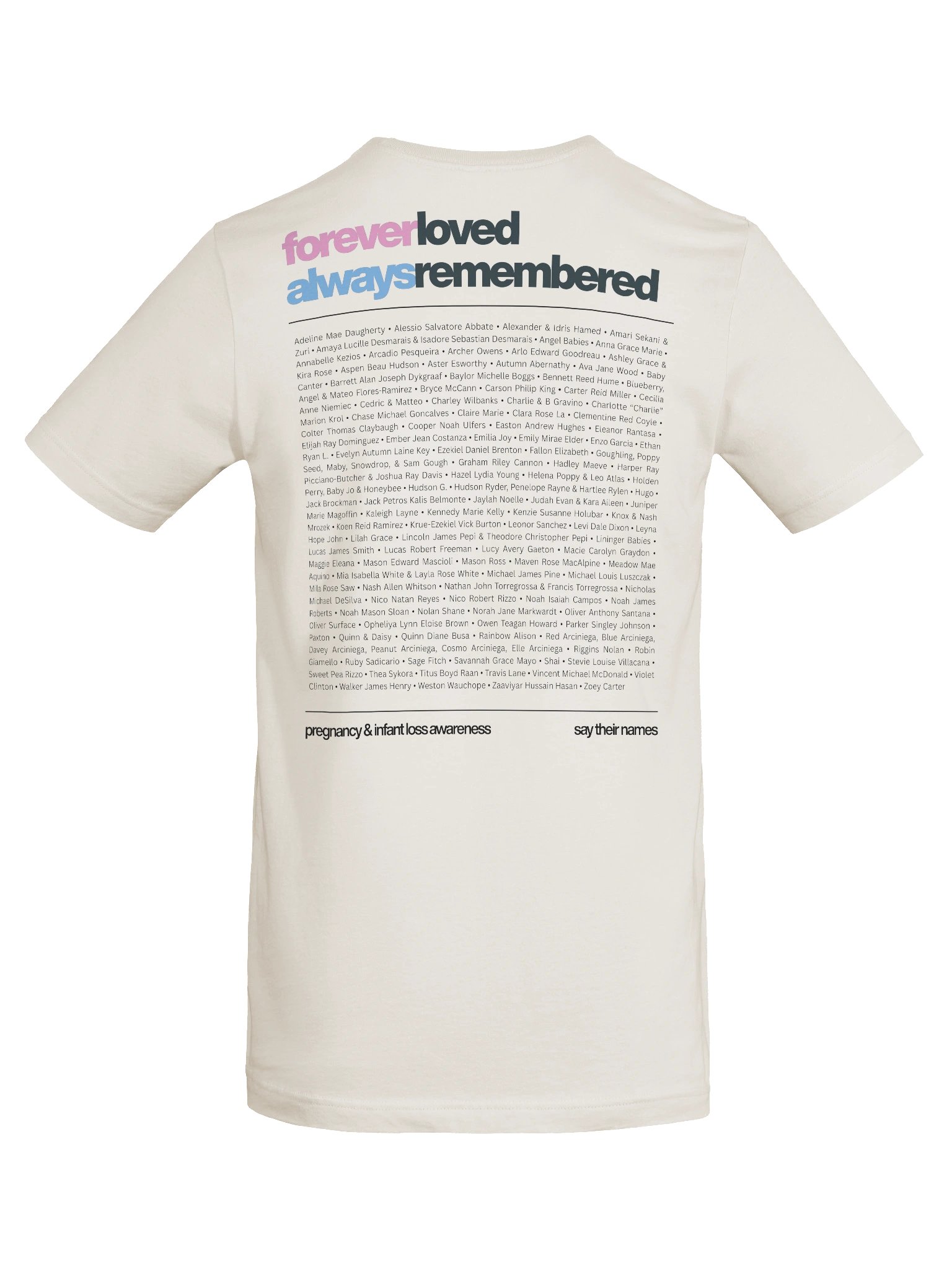 '1 in 4' Floral 2026 Memorial Shirt (soft, light) product image (8)
