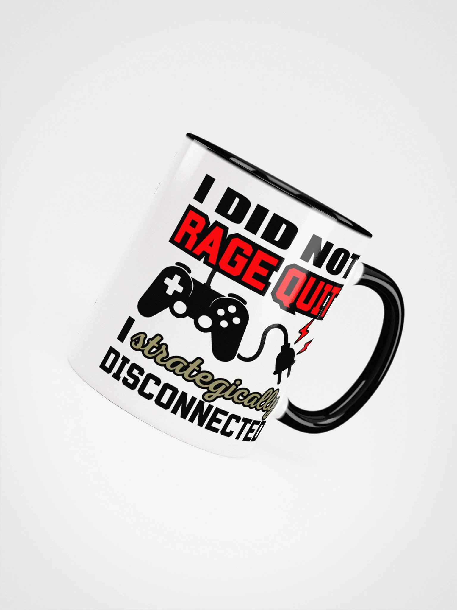 'Strategically Disconnected' Ceramic Mug with Colour product image (16)