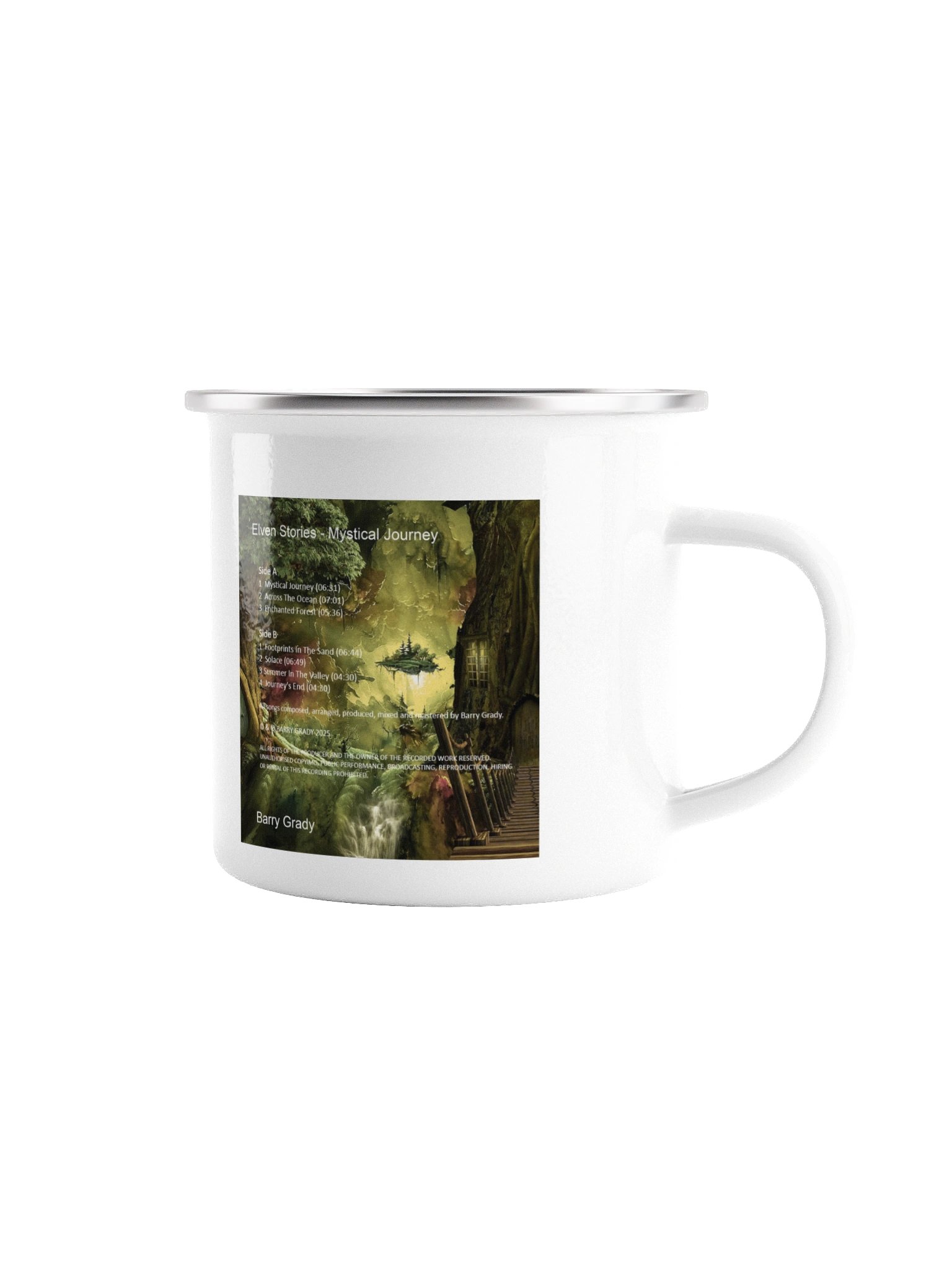 'Elven Stories - Mystical Journey' Enamel Adventure Mug product image (1)