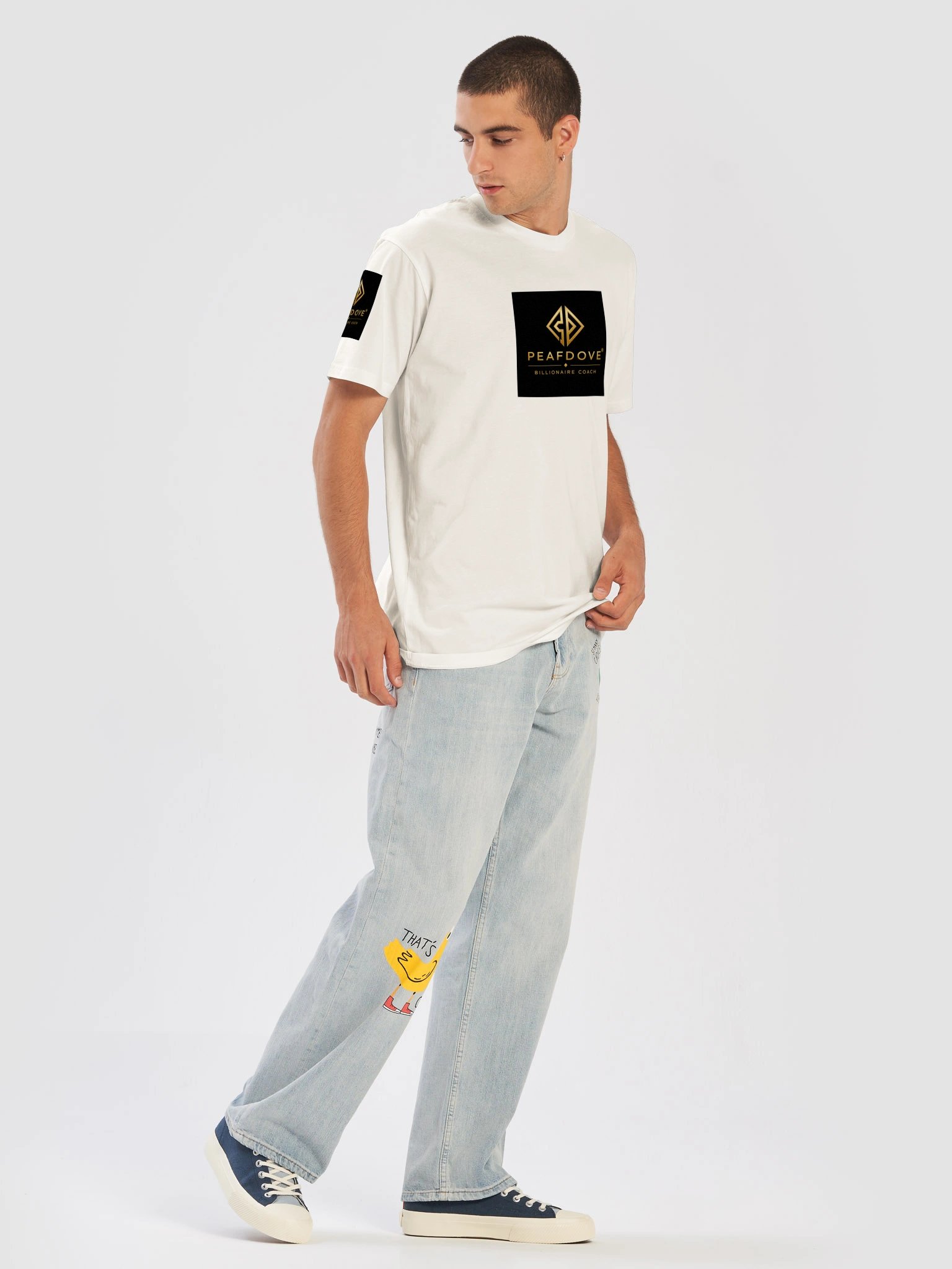 PEAFDOVE® BILLIONAIRE COACH™ Shirt ⚽👑 Train the Mind. Lead the Game. product image (6)