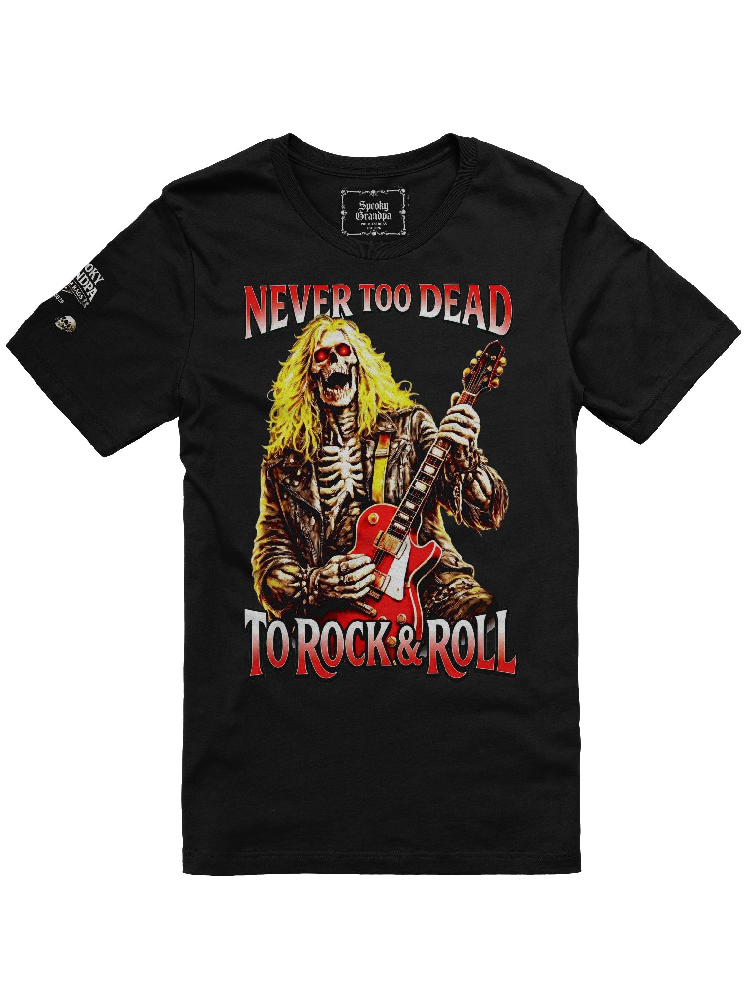 Never Too Dead to Rock & Roll - Shredder Edition – Men's Tee product image (2)