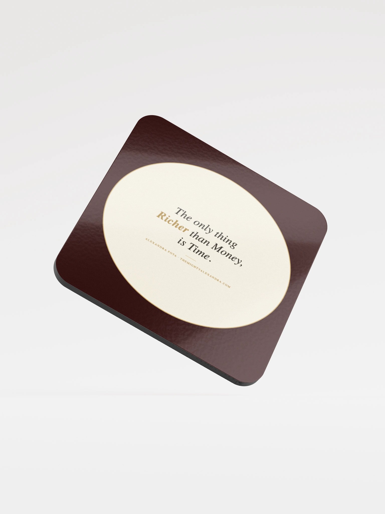 The Only Thing Richer — Coasters product image (1)