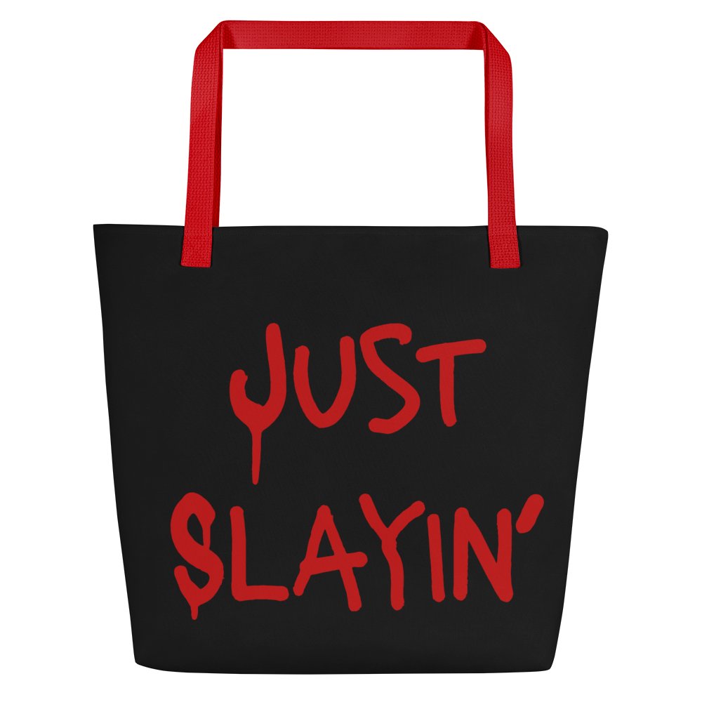 Just Slayin' Tote Bag product image (2)