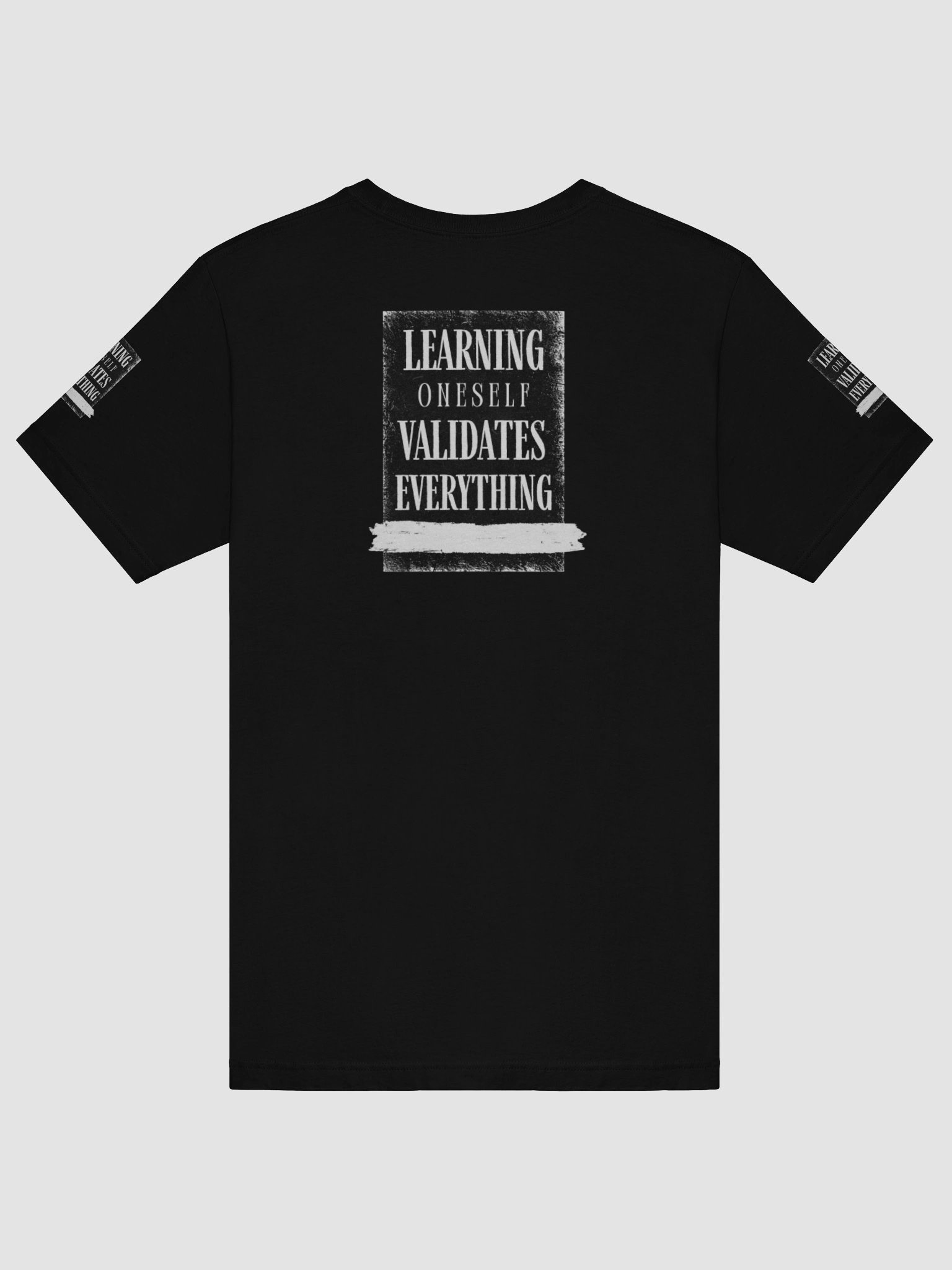 Self-Validation Distressed Tee product image (6)