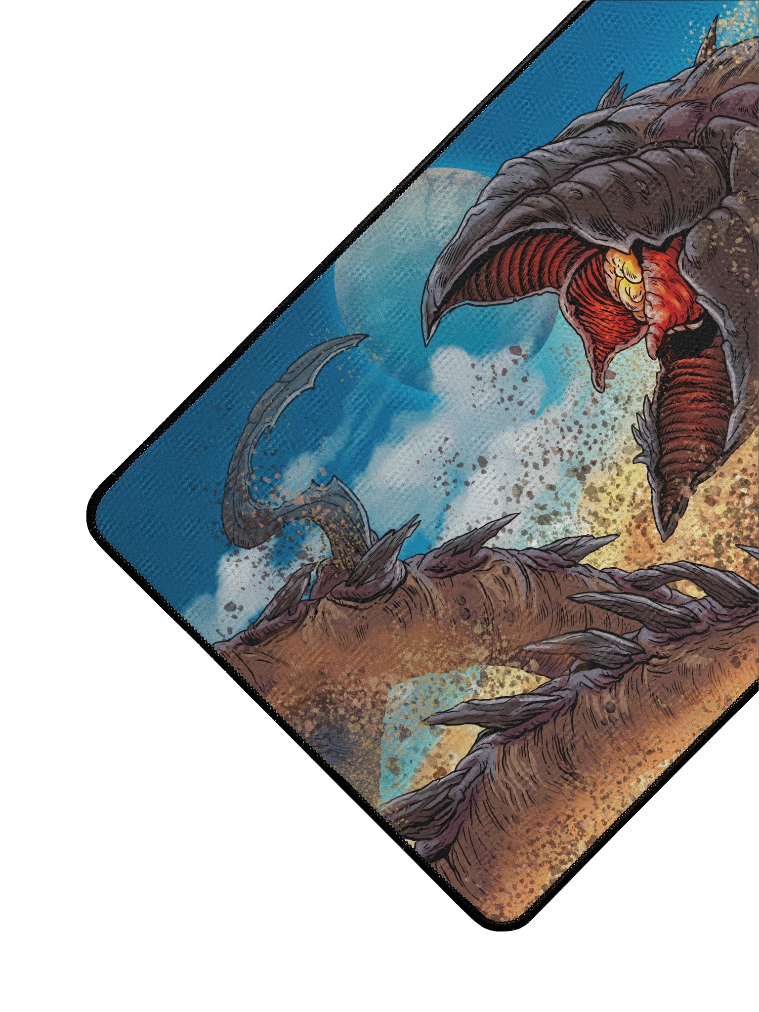 'Wurm' Hand Drawn Playmat by DarkSideTokens! product image (3)