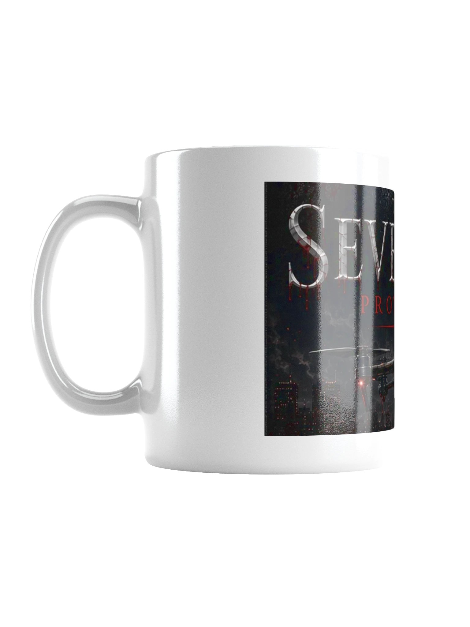 The Severine Protocol — White Glossy Mug product image (1)