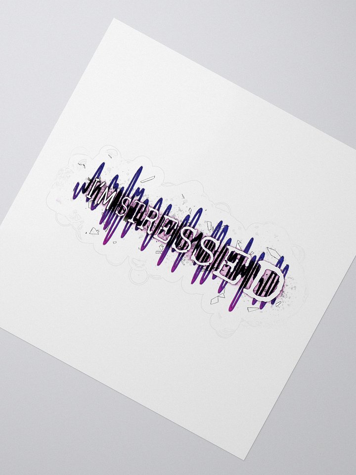 I'm Stressed Sticker product image (2)