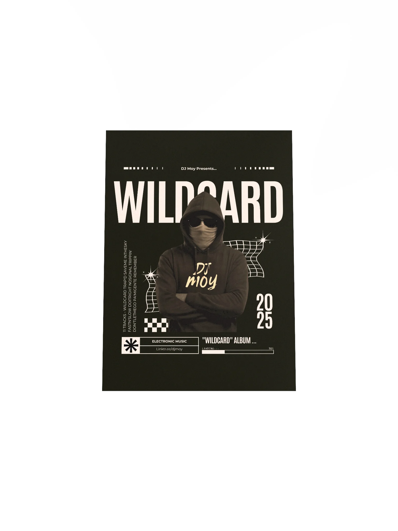 WILDCARD Poster - Album Loading... product image (10)