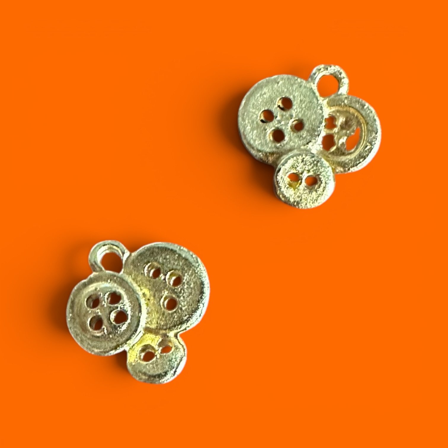 Buttons Gold Whinny Winners Braid and Bridle Charms for Horses | Little Shop of Ponies product image (1)