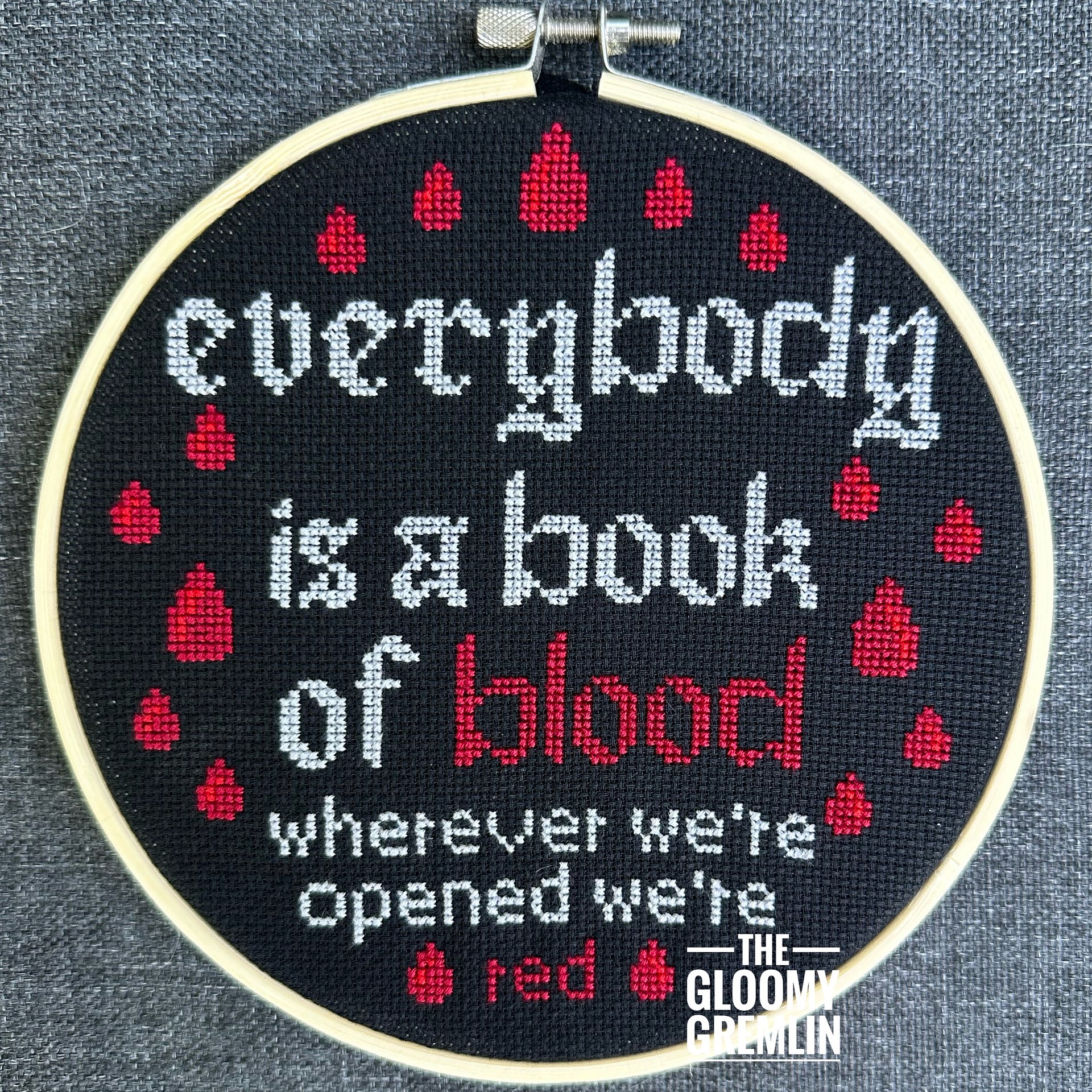 Books of Blood - Cross Stitch Pattern product image (3)
