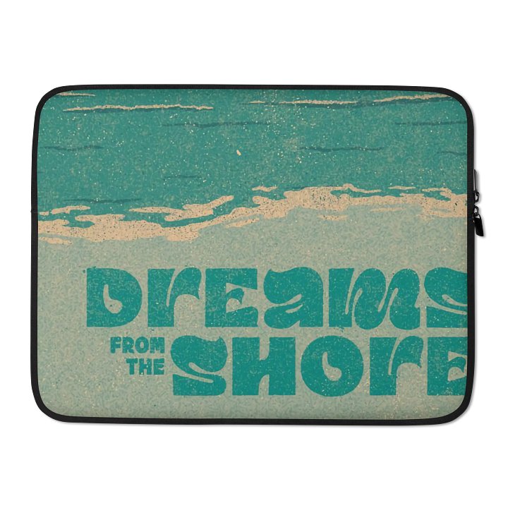 Shoreline Dreams : Laptop Sleeve product image (2)