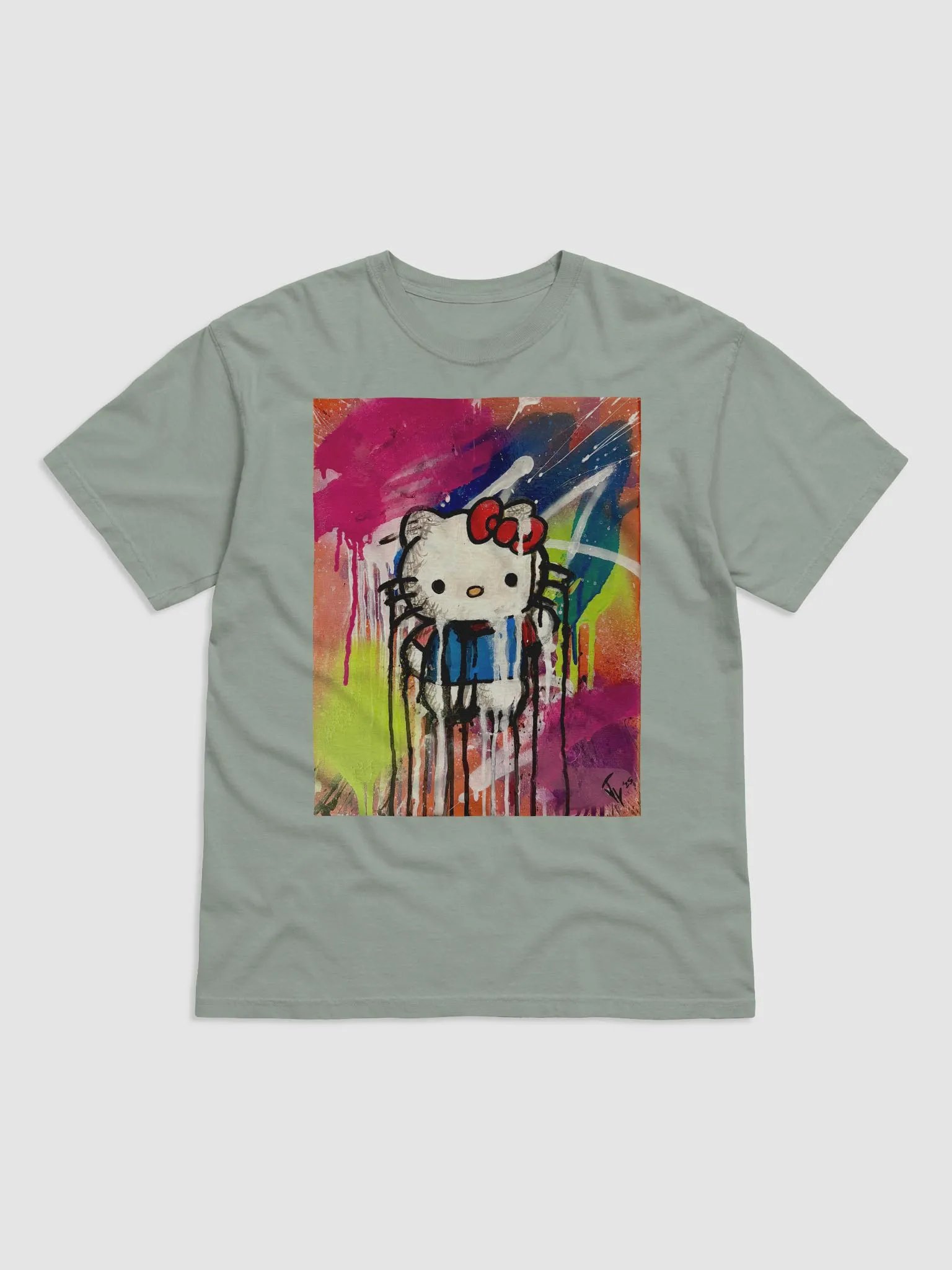 Goodbye Kitten Heavyweight Cotton T-Shirt product image (1)