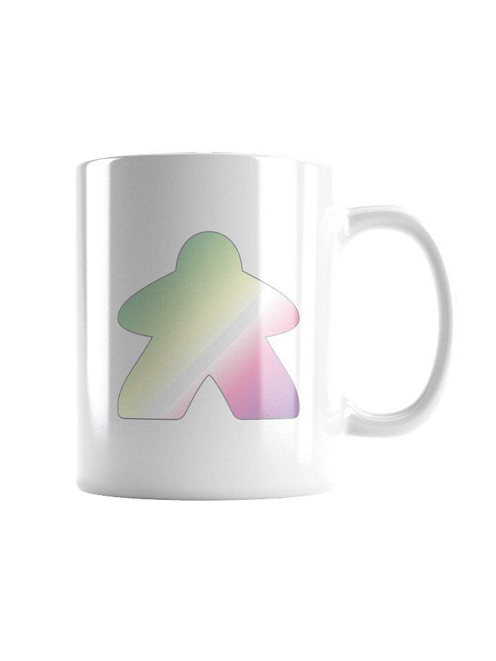 Genderfae Pride Gradient Meeple Mug product image (1)