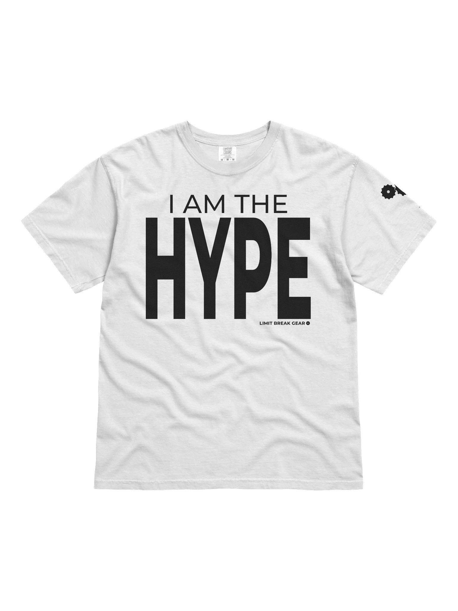 I am the Hype, Relaxed Fit Tee - black logo product image (1)