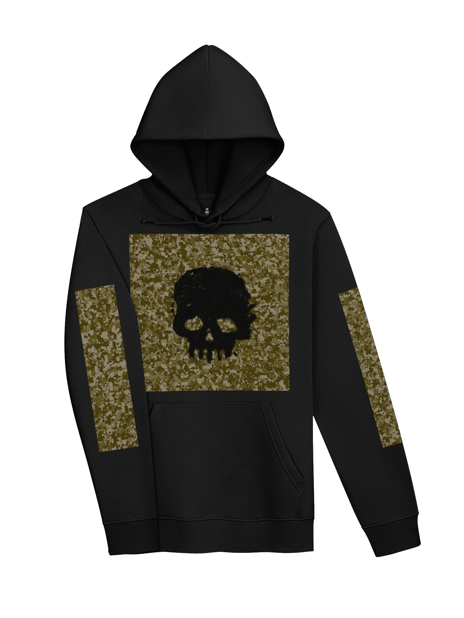 Pixelated Camo Eco Hoodie product image (3)