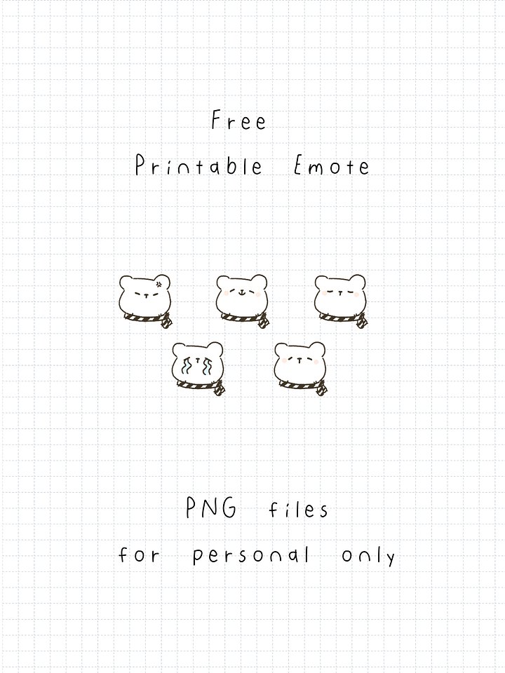 Free Printable Emote product image (1)