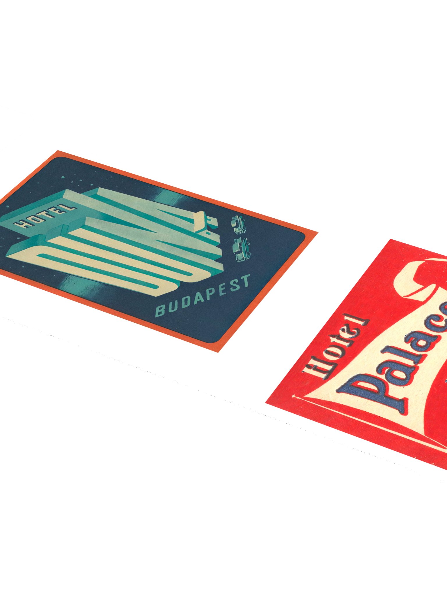 Budapest Hotel Stickers-Set 2 product image (4)