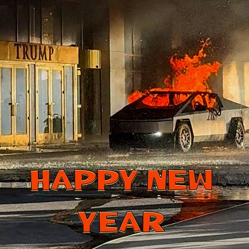 Happy New Year!
(Symbolbild für 2025)

#trump #musk #cybertruck #2525